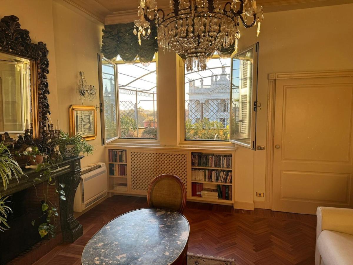 Terrace Of The Aureli Appartement Rome